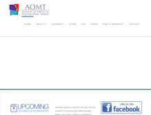 Tablet Screenshot of aomtinfo.org